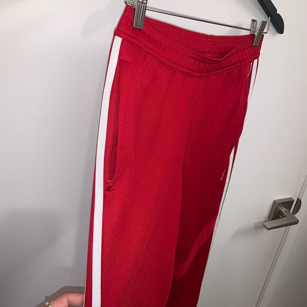 2/$60 Red Adidas Track Pants for Women - Picture 5 of 6